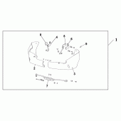 Схема узла: Undercowl для Honda NT700 Deauville