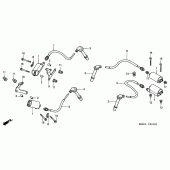 Схема узла: Катушка зажигания для Honda VFR800 VFR