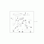 Схема узла: Rds radio для Honda ST1300 Pan-European