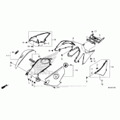Схема вузла: Shelter для Honda CBR1000 CBR1000RR Fireblade