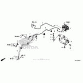 Схема вузла: Abs modulator для Honda CTX700