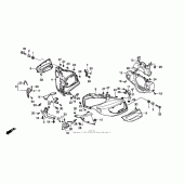 Схема узла: Cowl для Honda GL1800 Gold Wing