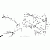 Схема вузла: Карбюратор tubing для Honda GL1500 Valkyrie Interstate