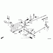 Схема вузла: Pedal (2) для Honda VT750 Shadow RS