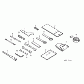 Схема вузла: Інструмент для Honda CBF500