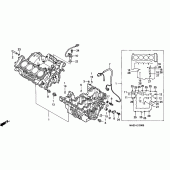Схема вузла: Картер двигуна для Honda CBR900RR CBR919RR Fireblade