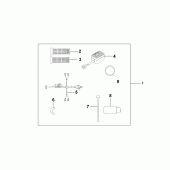 Схема узла: Heated grips w/th для Honda ST1300 Pan-European
