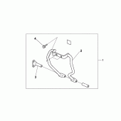 Схема вузла: Радіатор для Honda VT125 Shadow