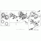 Схема вузла: Спідометр для Honda CB900 919