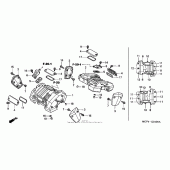 Схема узла: Клапанная крышка для Honda VTX1800