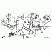 Схема узла: Электрооборудование для Honda CB1100 CB1100SF X11