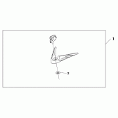 Схема узла: Front fender orna для Honda GL1800 Gold Wing