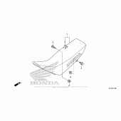Схема вузла: Сидіння для Honda CRF150 CRF150F