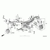 Схема узла: Proportioning control valve (st1300a) для Honda ST1300 Pan-European