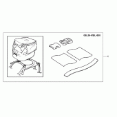 Схема вузла: Tank bag для Honda NT650 Deauville