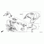 Схема вузла: Паливний насос для Honda CB1000 CB1000R