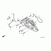 Схема узла: Водяной насос для Honda ST1100 Pan-European Police