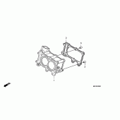 Схема узла: Цилиндр для Honda FJS400 Silver Wing