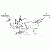 Схема вузла: Наклейки (CBR600FR) для Honda CBR600 CBR600F
