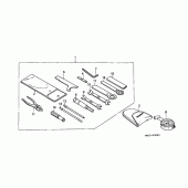 Схема вузла: Інструмент для Honda CBR600 CBR600F