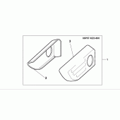 Схема вузла: Chrm sw.piv.cover для Honda GL1500 F6C