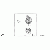 Схема узла: Карбюратор optional kit (2) для Honda CR250