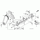 Схема узла: Масляный насос для Honda NRX1800 Valkyrie Rune