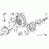 Схема вузла: Права кришка картера для Honda CB900 Hornet