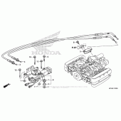 Схема узла: Reverse Shift Actuator для Honda GL1800 Gold Wing