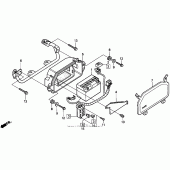 Схема вузла: Акумулятор для Honda XR250