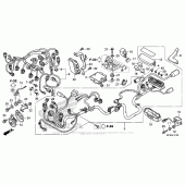 Схема вузла: Електрообладнання для Honda CB1000 CB1000R