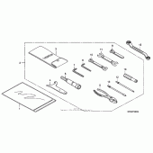 Схема вузла: Інструмент для Honda VTX1300