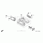 Схема вузла: Клапанна кришка для Honda XR650