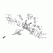 Схема вузла: Cowl stay (VFR800A) для Honda VFR800 VFR