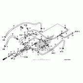 Схема вузла: Water pipe для Honda ST1300 Pan-European