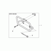 Схема узла: Защита двигателя для Honda CMX250 Rebel