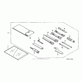 Схема вузла: Інструмент для Honda VF750 Magna