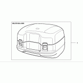 Схема узла: 35l top box i для Honda ST1100 Pan-European Police