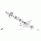 Схема вузла: Balancer для Honda CRF450 CRF450R