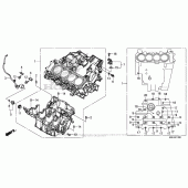 Схема вузла: Картер двигуна для Honda CBR650F
