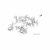 Схема узла: Вакуумные шланги (1) (GL1500L/AM/SEM/AN/SEN) для Honda GL1500 Gold Wing Special Edition