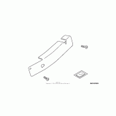 Схема вузла: Swingarm cover для Honda VTX1800