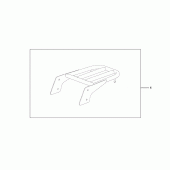 Схема узла: Зад. carrier для Honda VT750 Shadow Aero