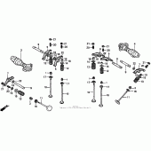 Схема вузла: Шток для Honda VT750 Shadow Deluxe