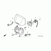 Схема вузла: Фара для Honda XR400