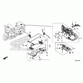 Схема вузла: Opener unit для Honda GL1800 Gold Wing