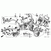 Схема узла: Электрооборудование для Honda ST1300 Pan-European Police