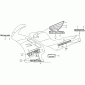 Схема вузла: Mark 93 для Honda VFR750F Interceptor