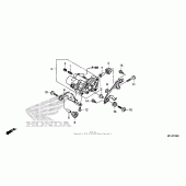 Схема узла: Rear power unit (cbr600ra) для Honda CBR600