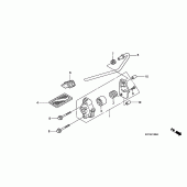 Схема вузла: Масляний насос для Honda XL125 Varadero